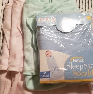 💋HALO💋Sleepsack Micro-Fleece Swaddle